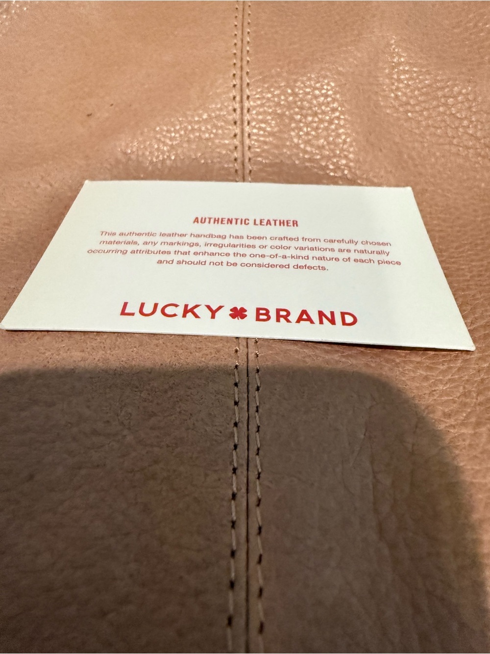 Lucky Brand Leather Tote Bag - Picture 13 of 15